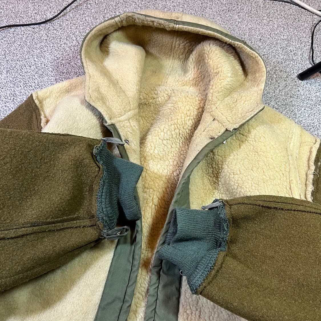 us 미공군 M-47 개파카 안감 코트 상품이미지2