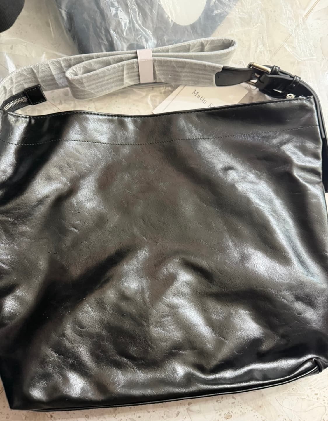 마뗑킴 크로스백 블랙 새상품 상품이미지3