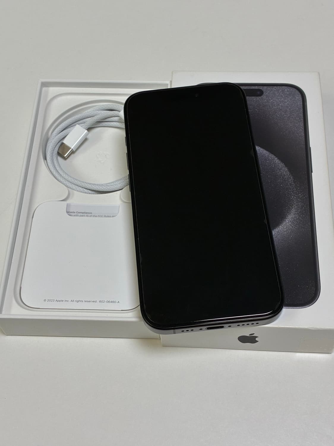 아이폰 15프로 512기가 리퍼폰 배터리100 상품이미지6