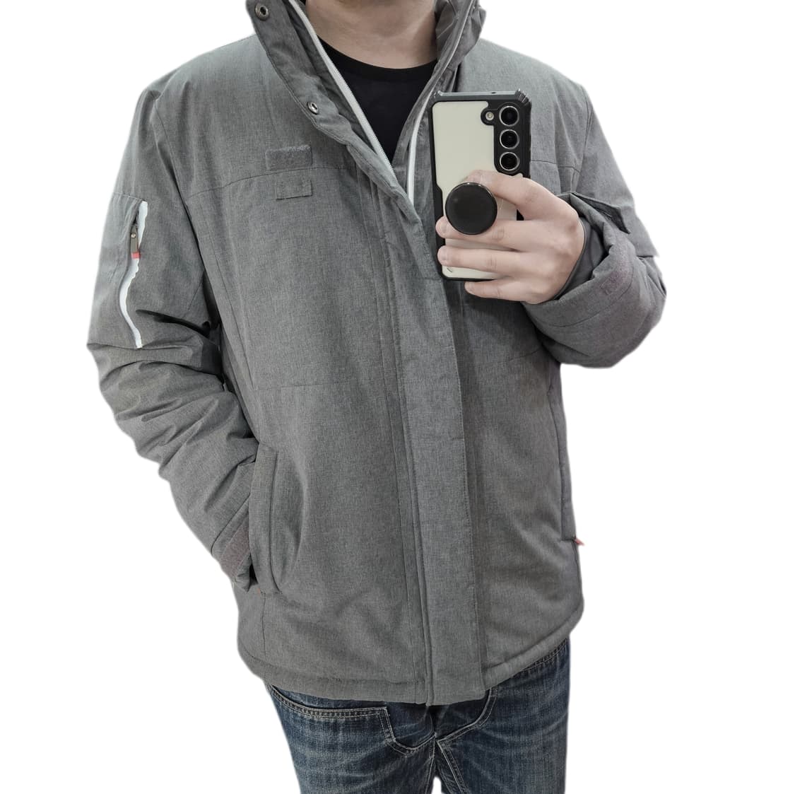 100 코오롱 인더스트리 패딩 필드자켓 상품이미지1