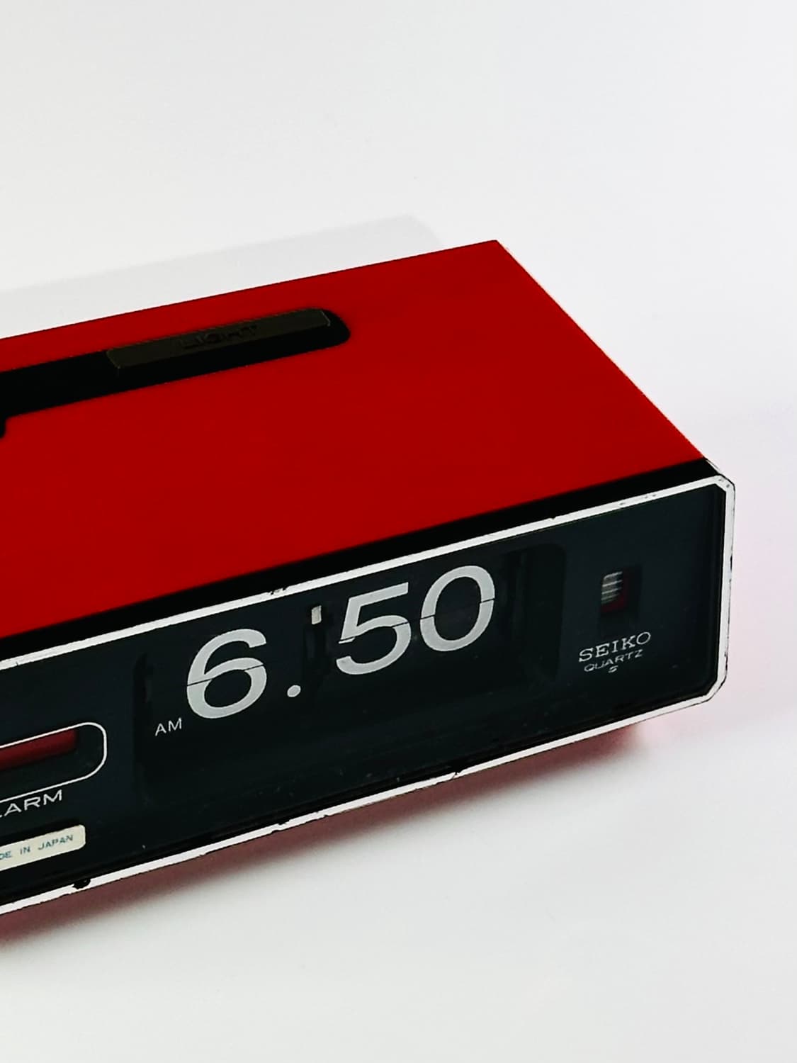 70s 세이코 빈티지 무선 탁상 플립 시계 상품이미지2