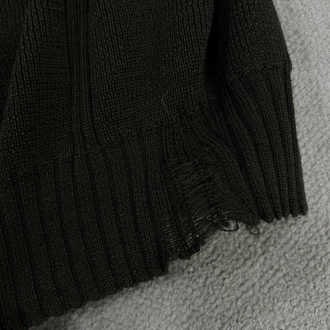 버버리 정품 니트 다크 그린 니트 L 상품이미지8