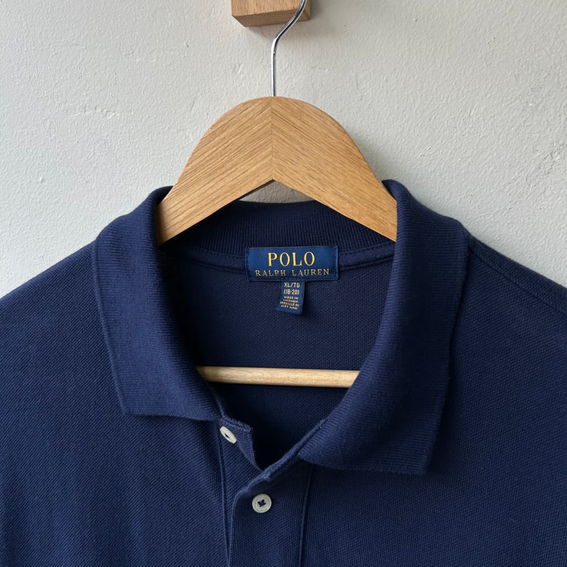 16749 - 폴로 랄프로렌 네이비 베어 긴팔 카라티 상품이미지3