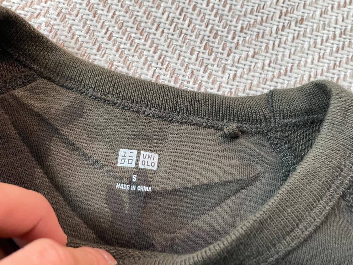 유니클로 밀리터리 카모 롱슬리브  J03456 상품이미지4