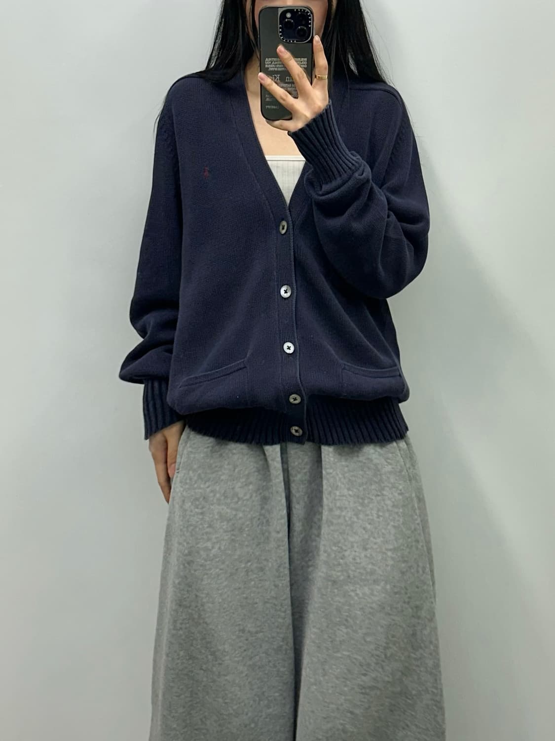 폴로 랄프로렌 네이비 니트 가디건 상품이미지1
