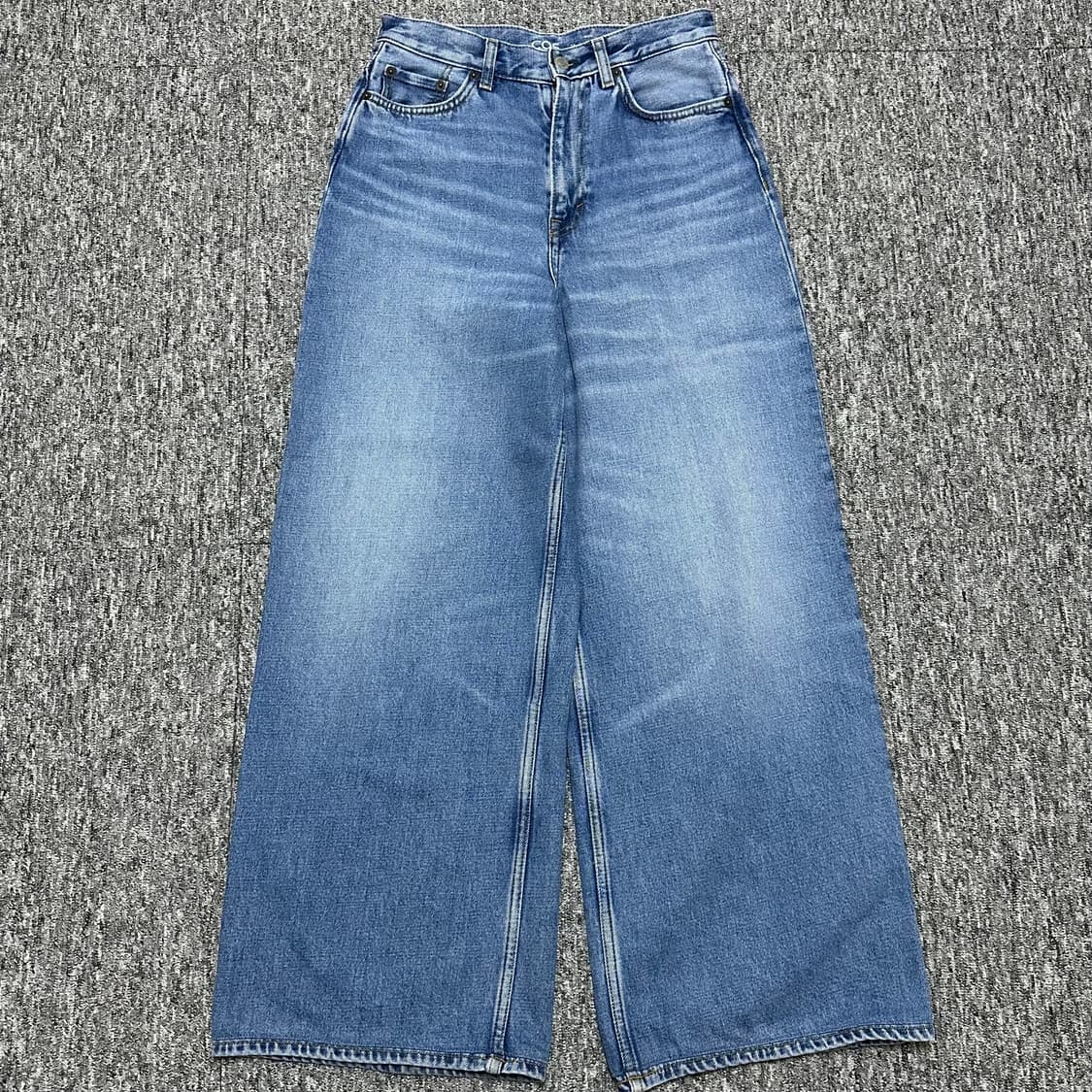 Cos 코스 바지 팬츠 TIDE 진 와이드 타이드 진 청바지 미드블루 상품이미지4