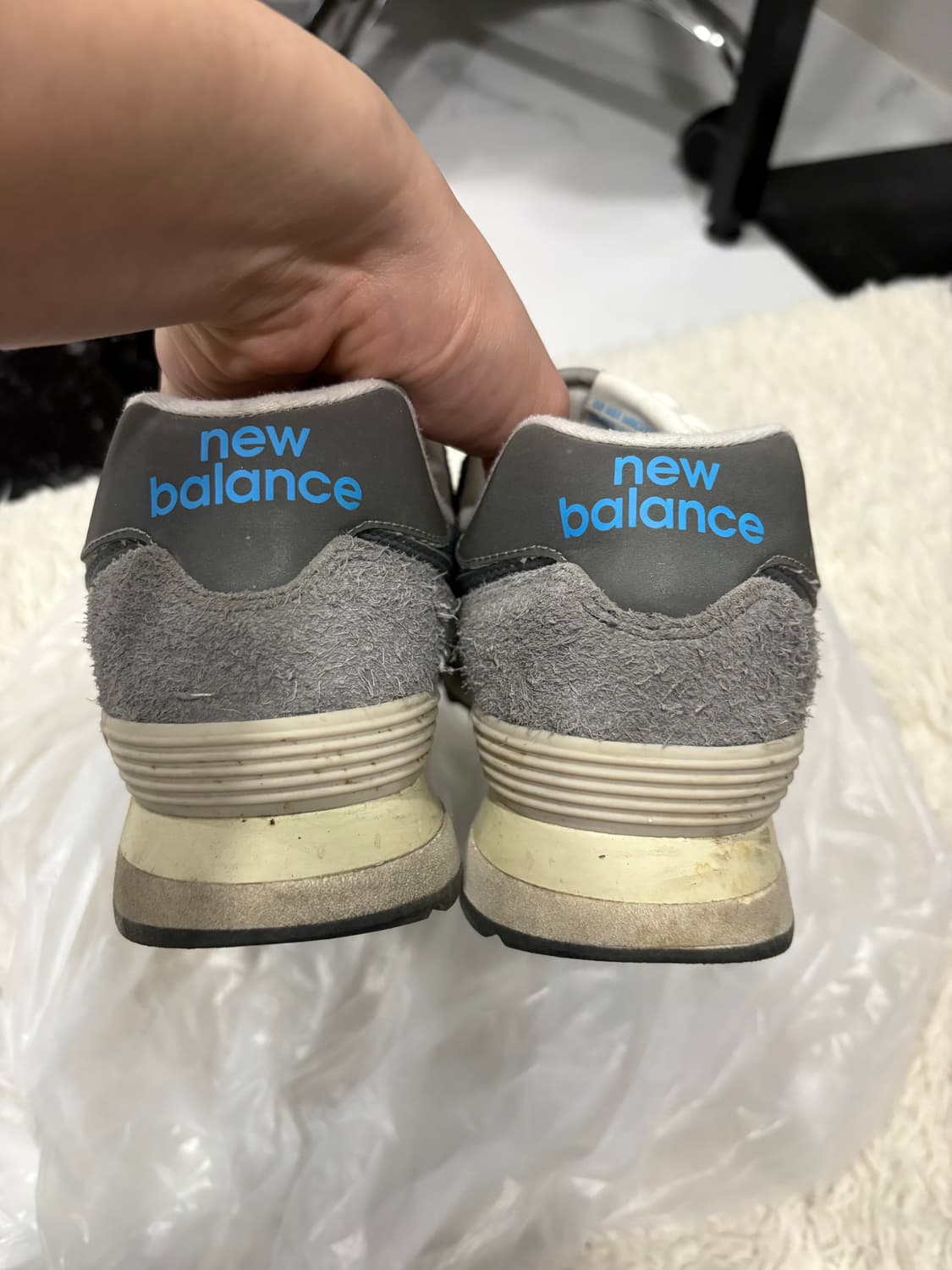 [275mm] 뉴발란스 574 그레이 운동화 상품이미지4