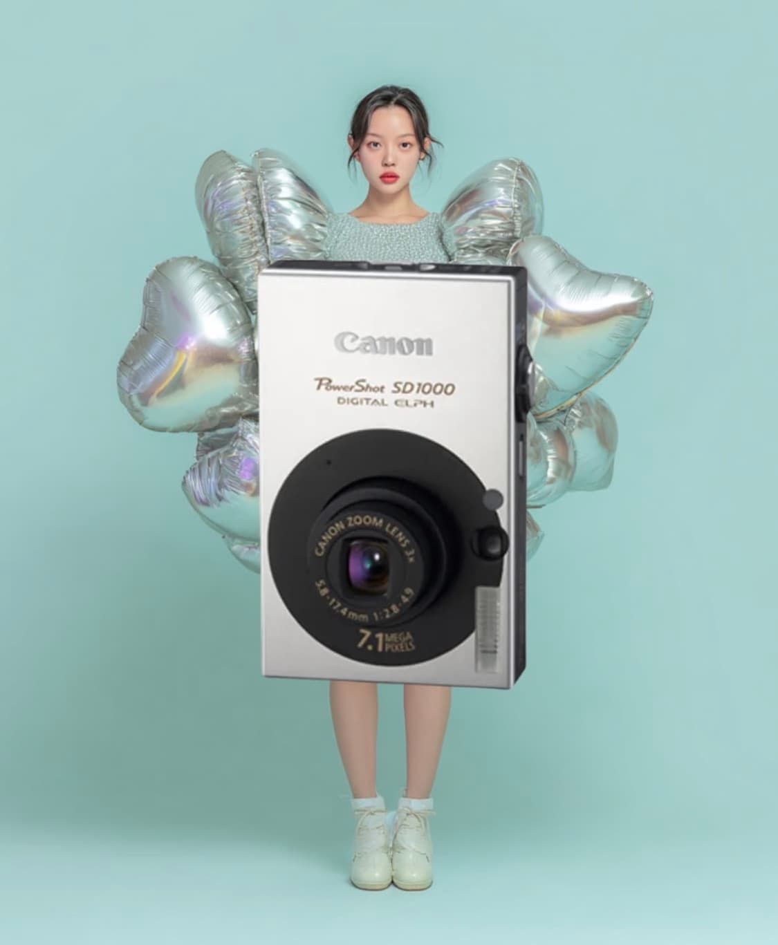 A급)캐논 파워샷 SD1000 (캐논 익서스 70 IXUS 70) 디카 상품이미지1