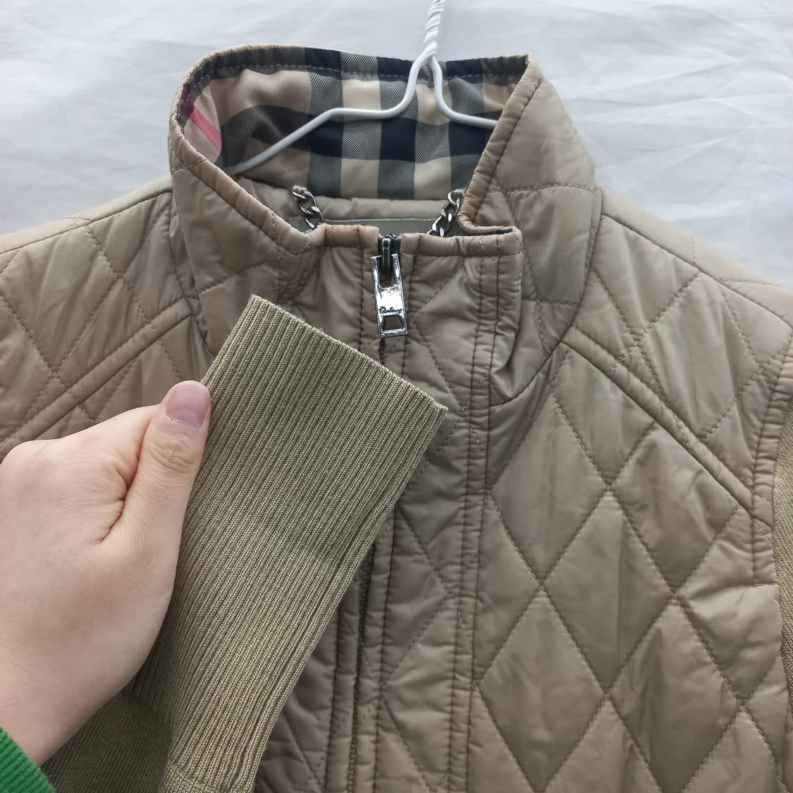 Burberry 여성 퀼팅 자켓 s(여85) 상품이미지3