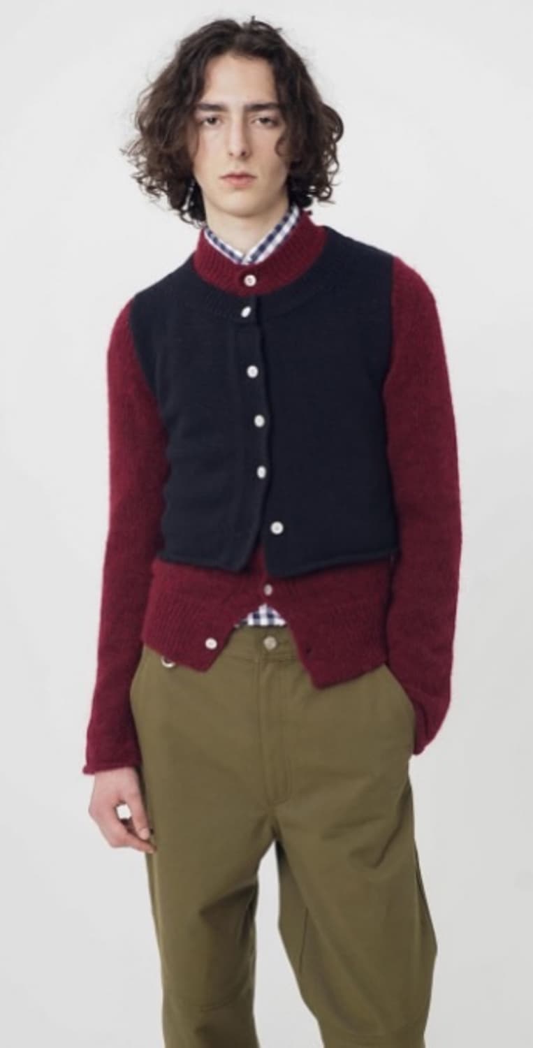 나마체코 레이어드 가디건 m사이즈 상품이미지2