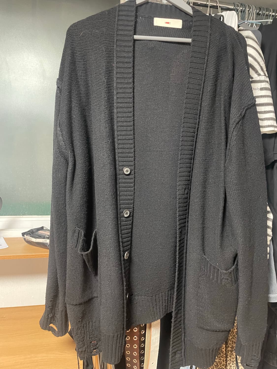 MMIC 엠엠아이씨 디스트 가디건 L 상품이미지1