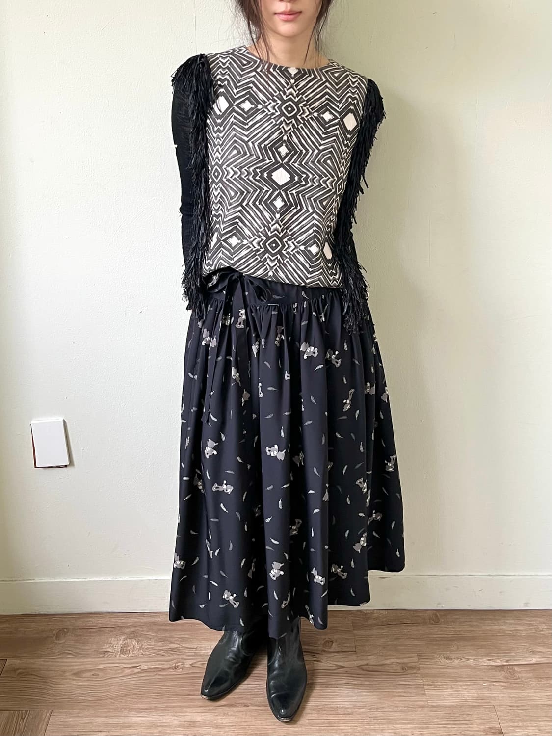 ADORE 프린지 베스트 상품이미지7