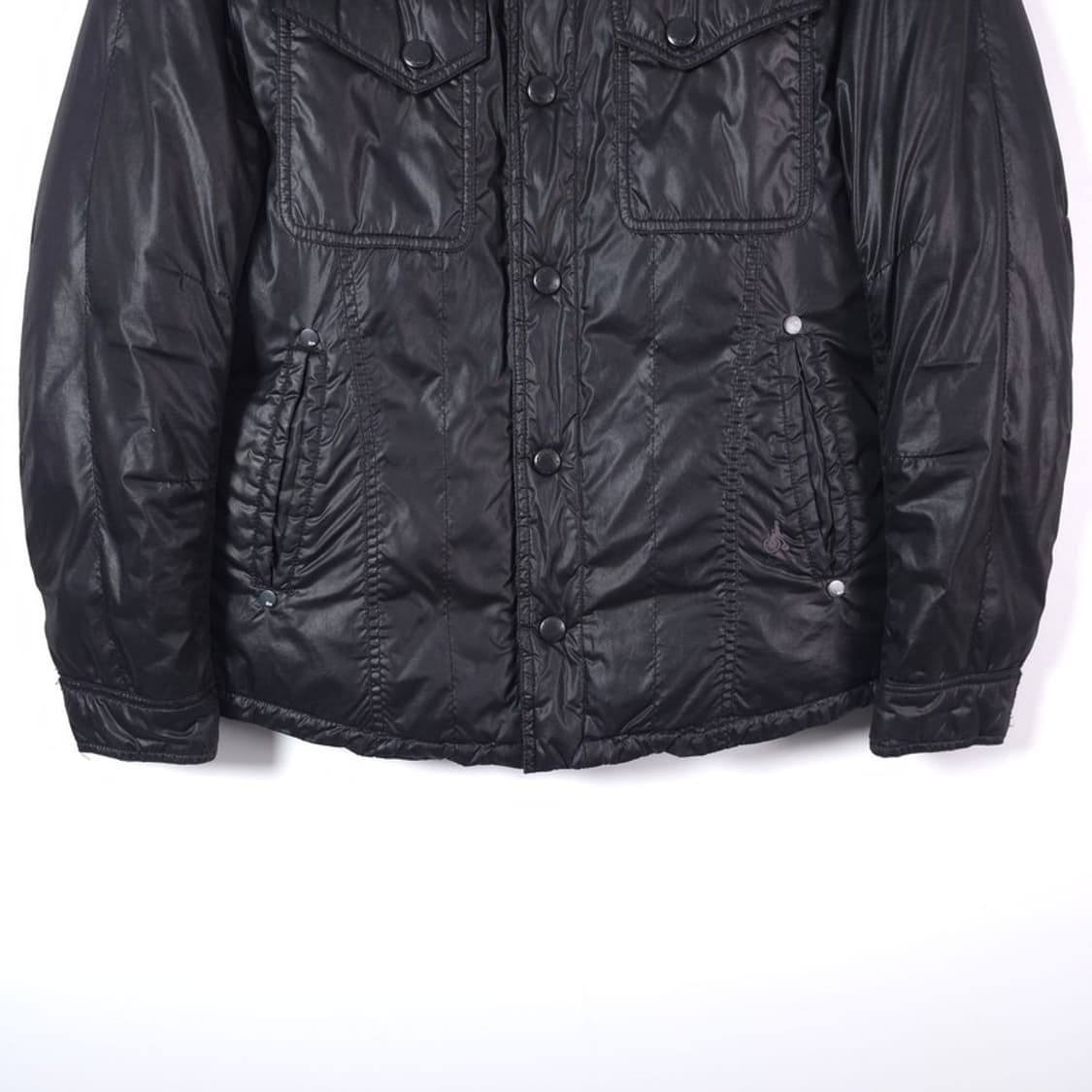 빈폴 진 오리지널 덕다운 셔츠 패딩 L 상품이미지4