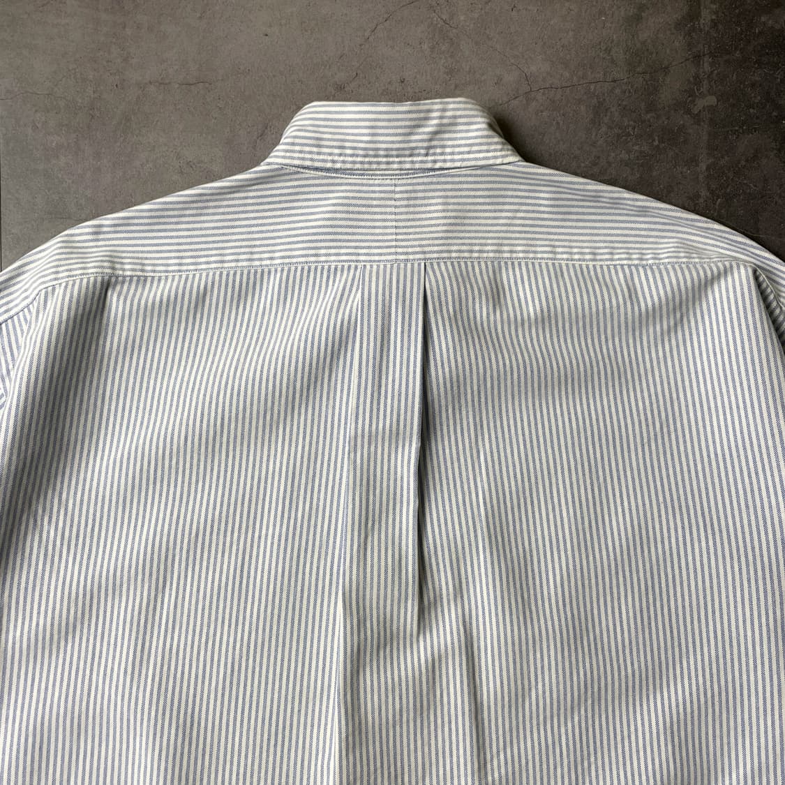 RALPH LAUREN 랄프로렌 빈티지 라이트블루 스트라이프 코튼셔츠 상품이미지8