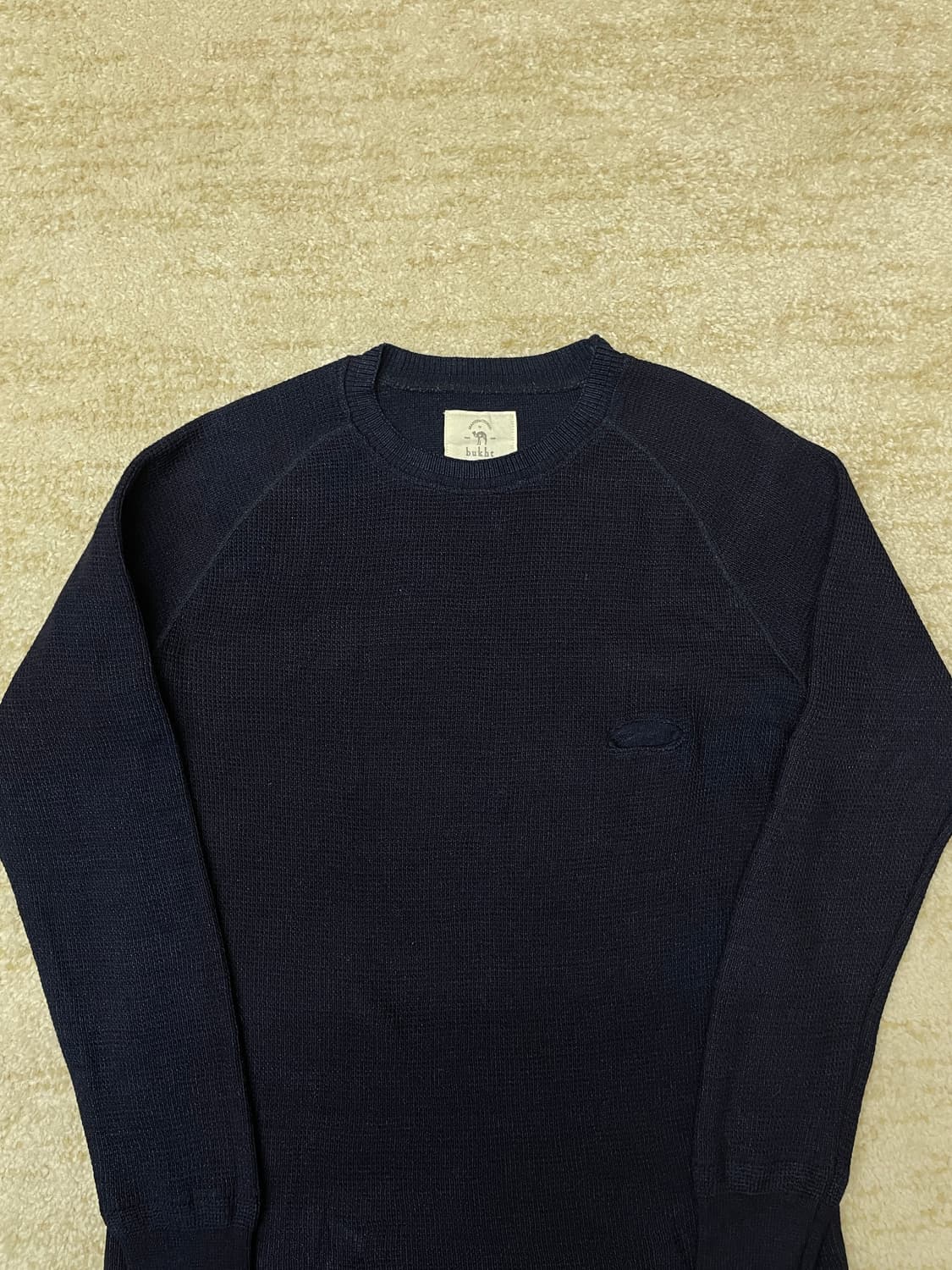 [L] Bukht 부호토 와플 니트 스웨터 상품이미지2