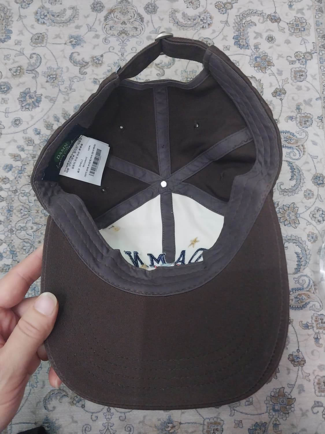 래리클락 뉴욕 볼캡 브라운 상품이미지7