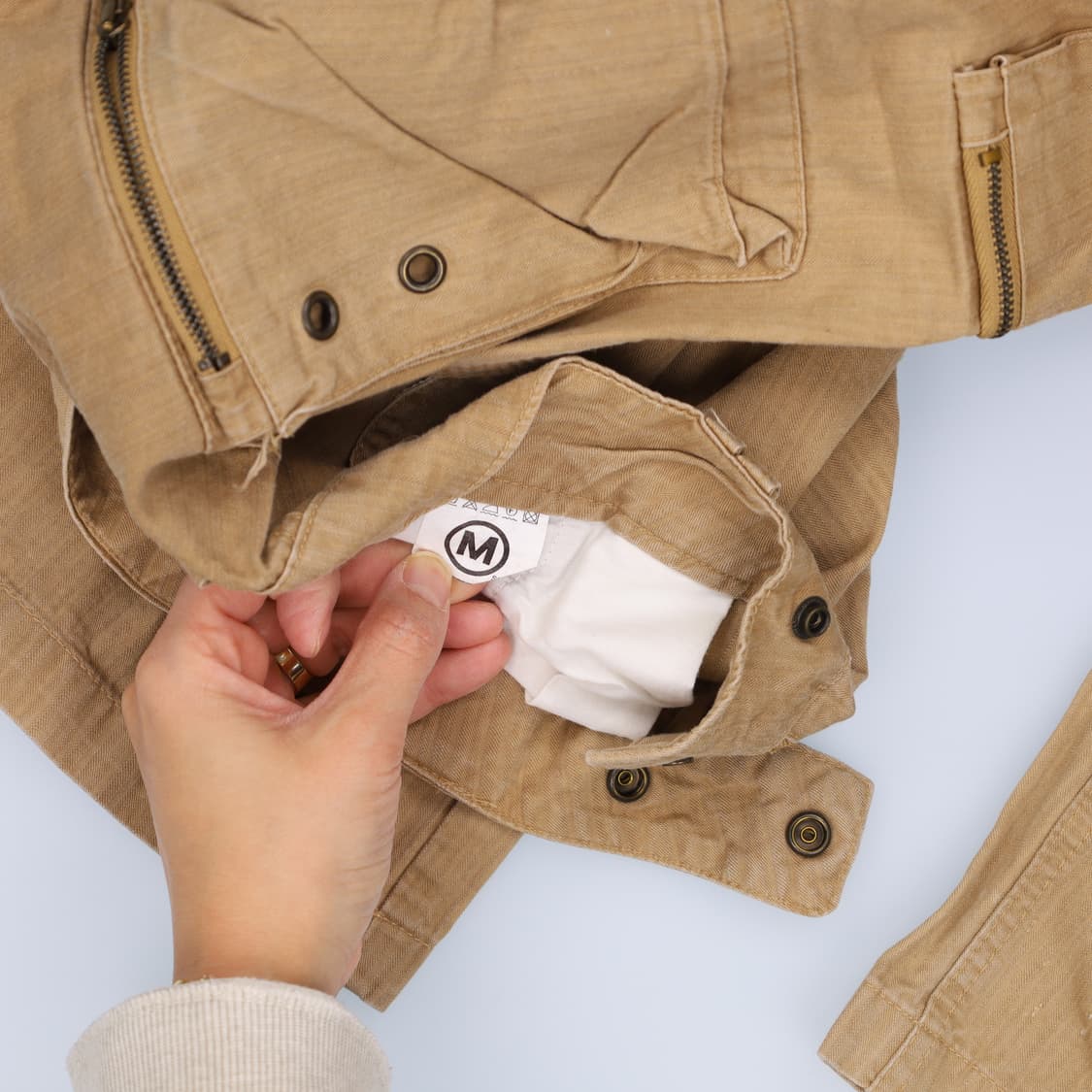 [M] 빈티지 여성 카고 일자 팬츠 0115H2 상품이미지4