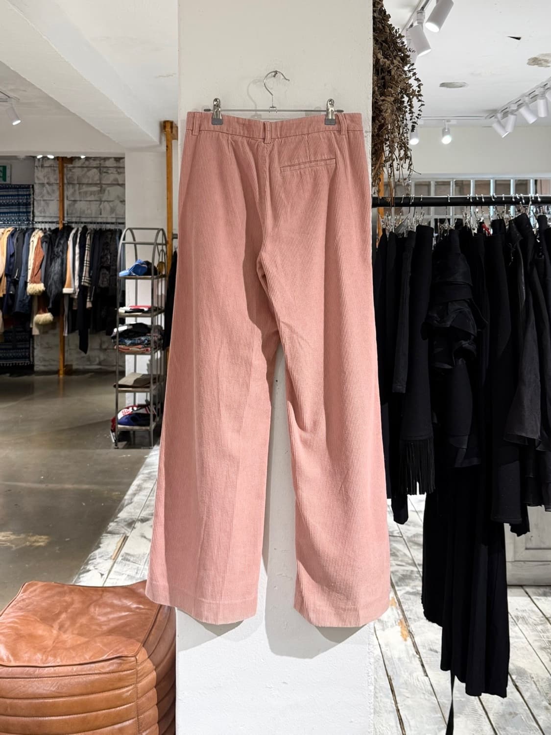 호프 핑크 코듀로이 와이드 팬츠 상품이미지6