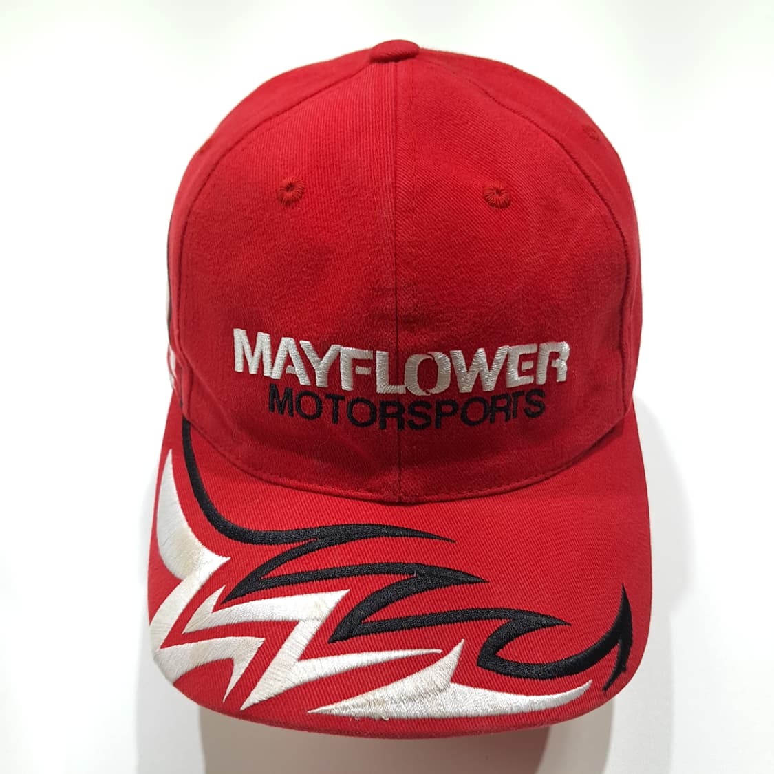 아메리칸 니들 메이플라워 모터스포츠 불꽃 레드 볼캡 모자 P2098 상품이미지3