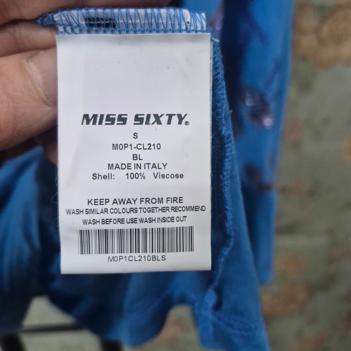 미스식스티 (새상품) miss sixty 나비 가오리티 상품이미지9
