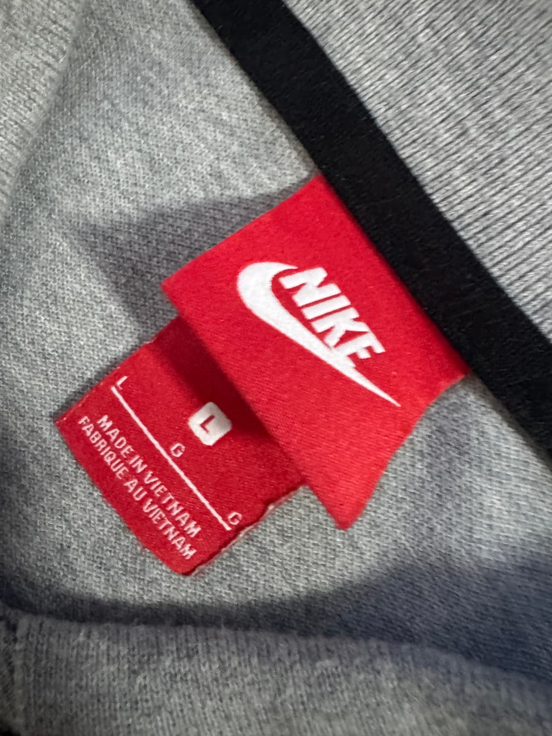 나이키 Nike 테니스 로고 반팔 카라 티셔츠 M ~ L 그레이 상품이미지4