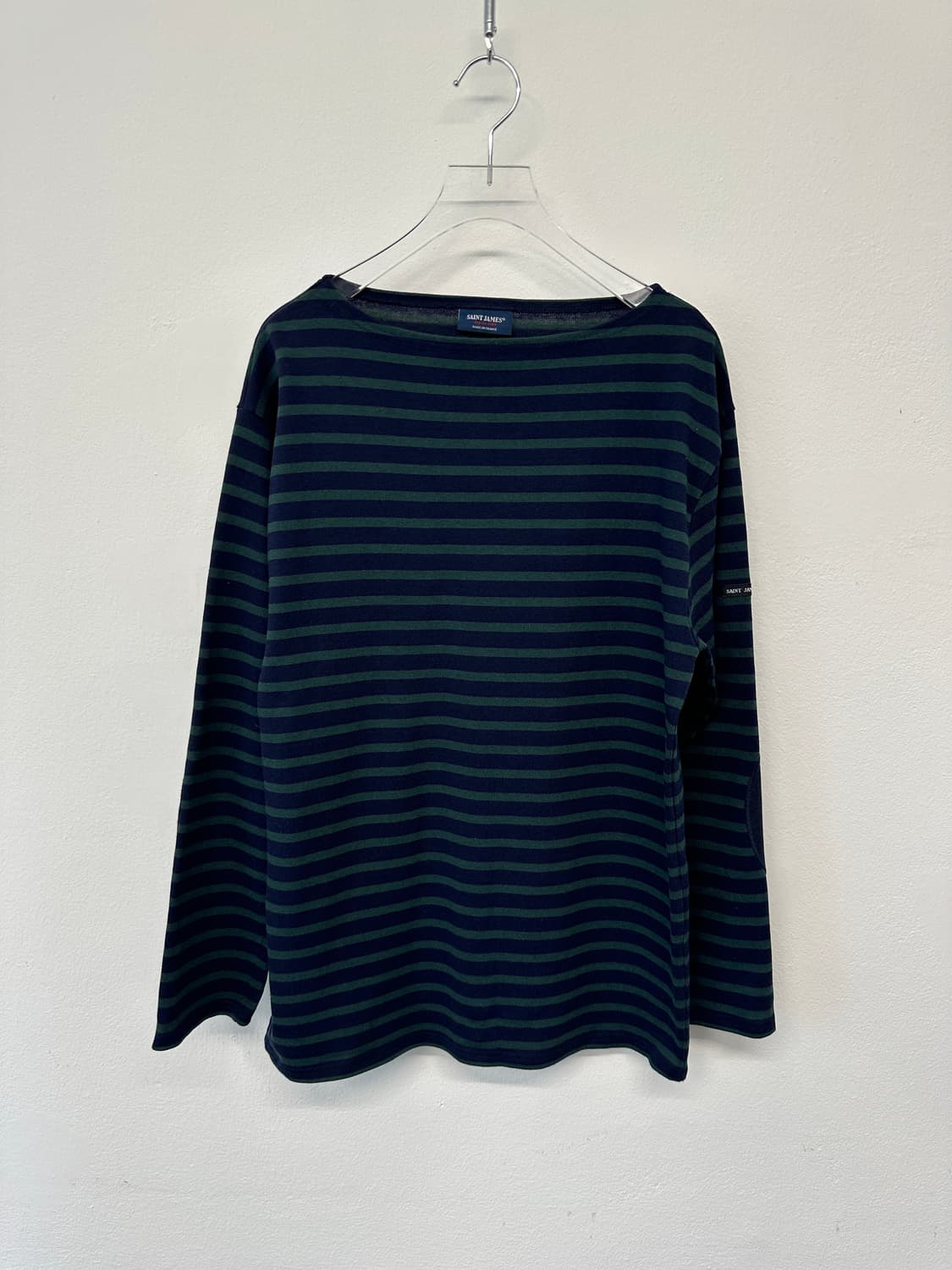 세인트제임스 단가라 엘보패치  롱슬리브  상품이미지1