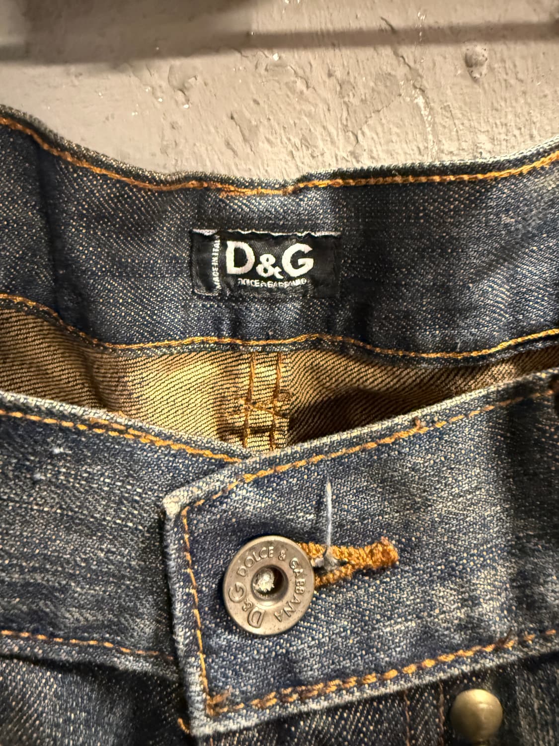 돌체앤가바나 포에버 스터드 디테일 데님 팬츠 32 상품이미지4
