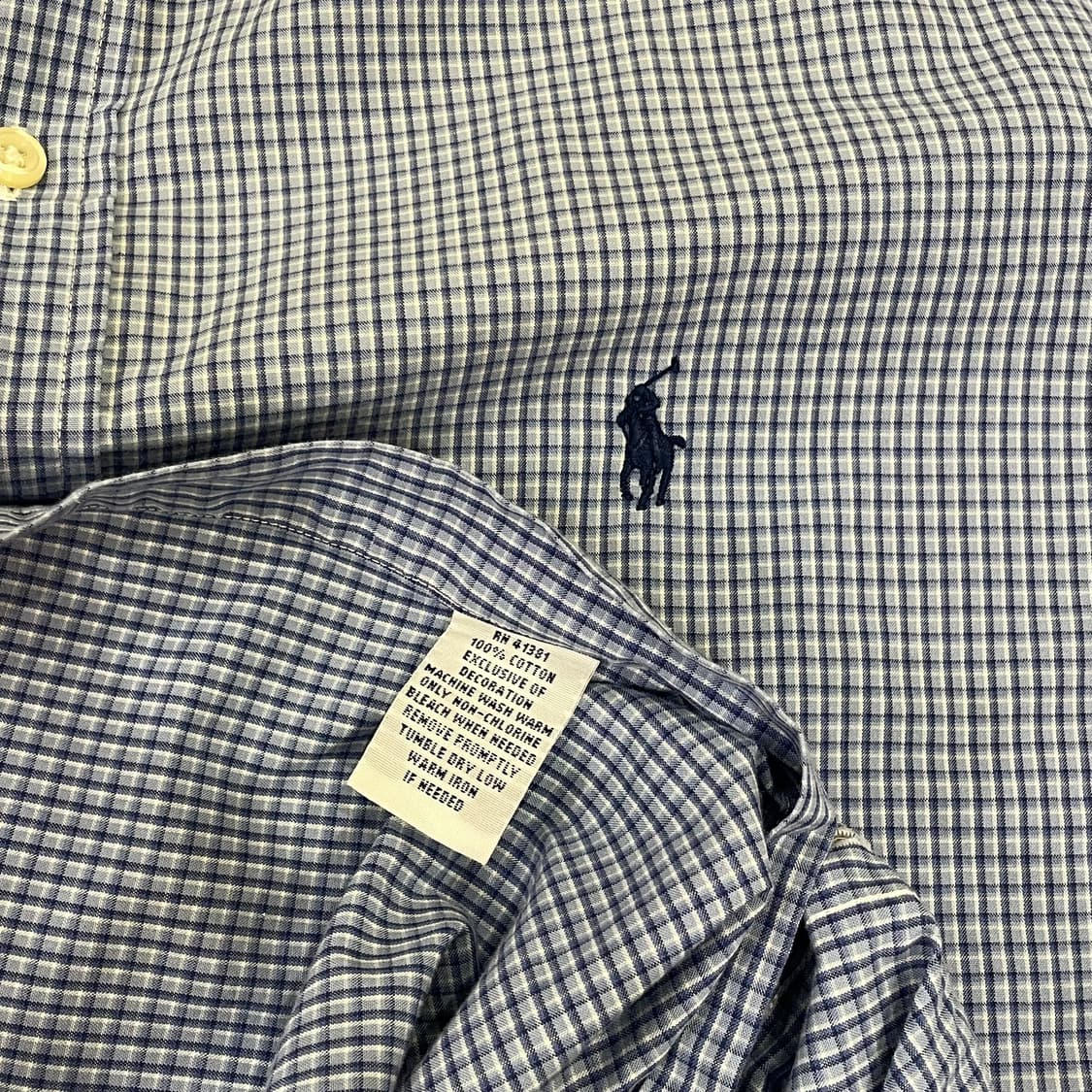 (XL) POLO 폴로 랄프로렌 체크 셔츠 커스텀핏 상품이미지10