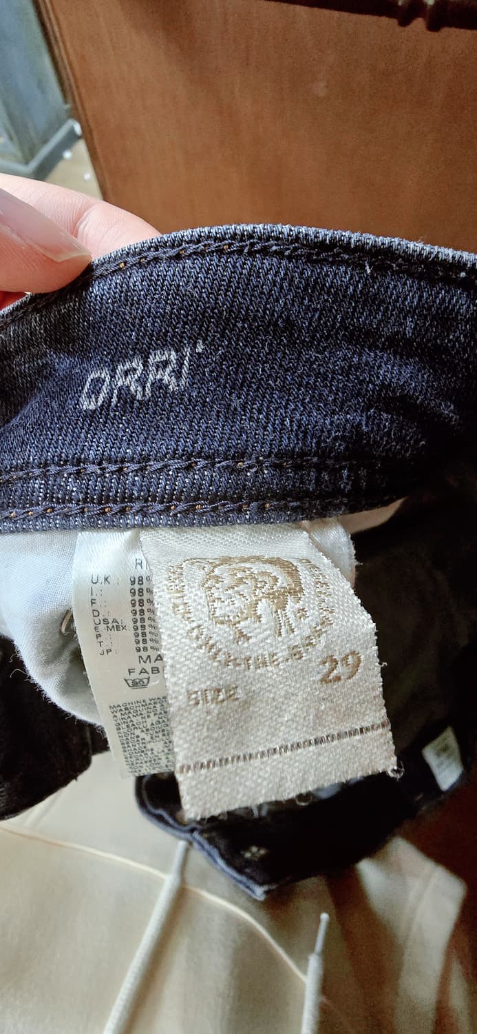 29 DIESEL VIKER 정품 데님팬츠 W29 L32 상품이미지6
