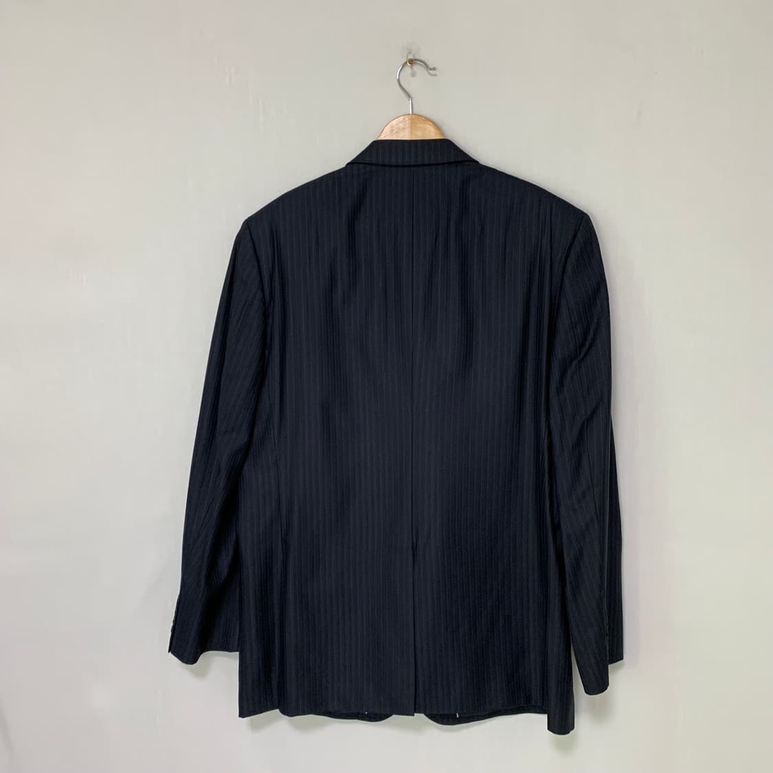지방시 스트라이프 정장 블레이저 자켓 다크 네이비 105 상품이미지4