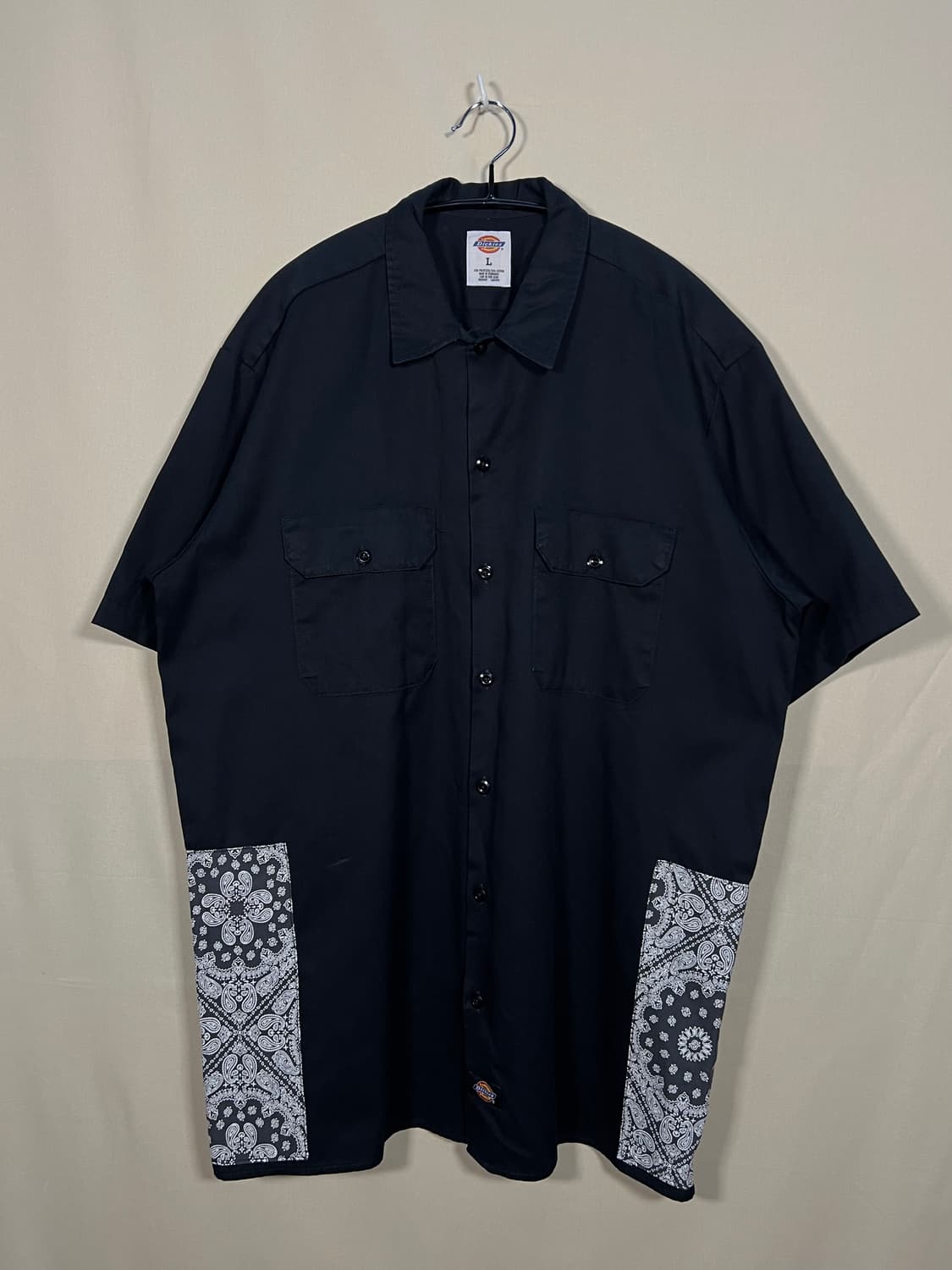 디키즈 레트로 반다나 워크 반팔 셔츠 처분  상품이미지1