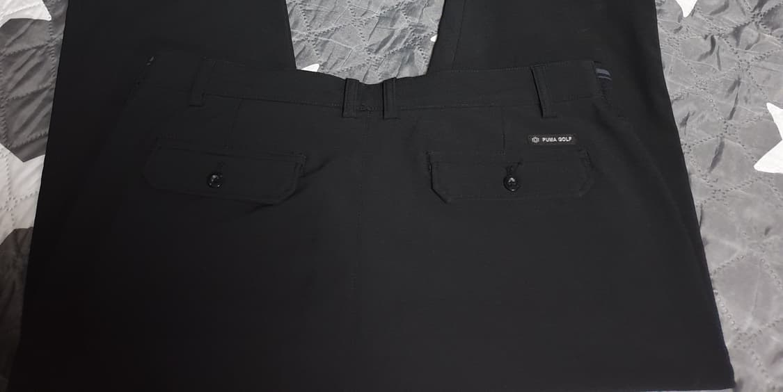 푸마 골프 이중직원단 스판 팬츠 블랙 (36) 상품이미지3