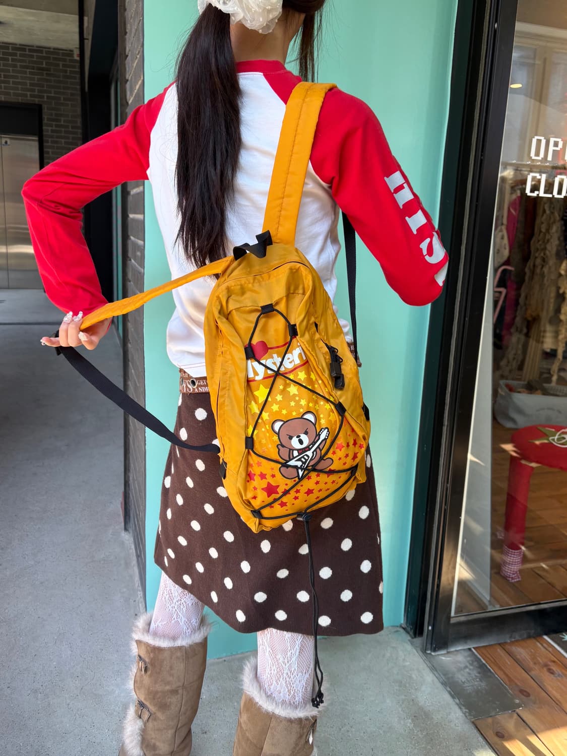 히스테릭글래머 퍽베어 백팩 상품이미지3