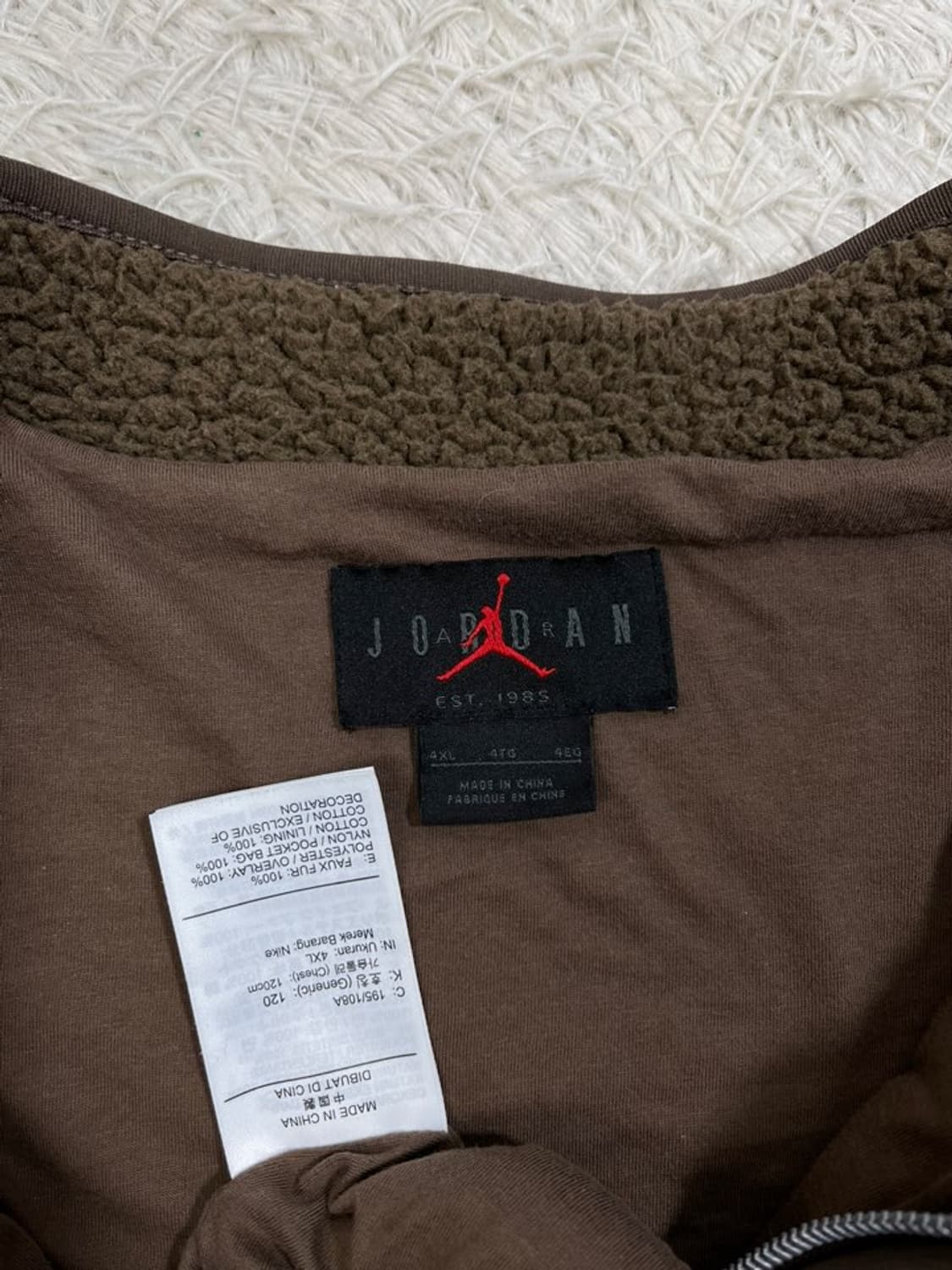 나이키 조던 후리스 집업 자켓/#2899 상품이미지5