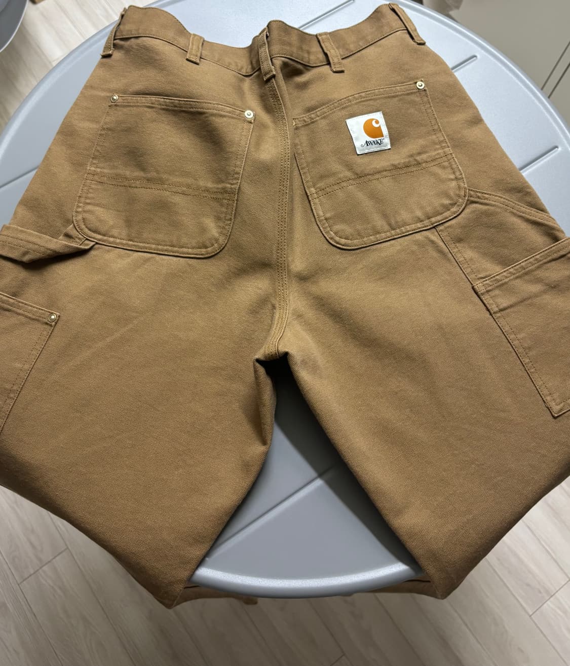 [s] carhartt wip x awake ny 더블니 팬츠 상품이미지5