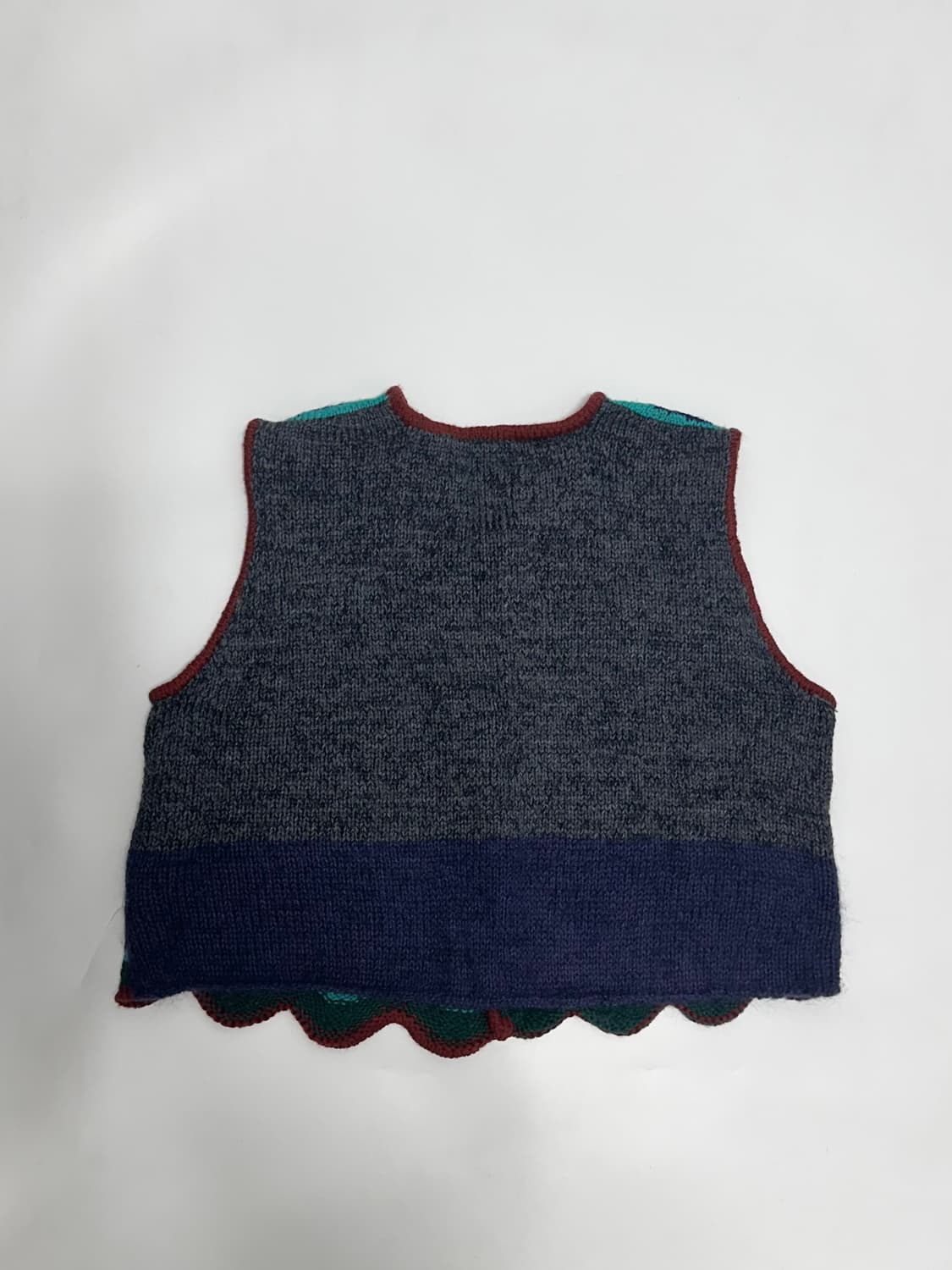 빈티지 니트 조끼 vintage knit vest 상품이미지4