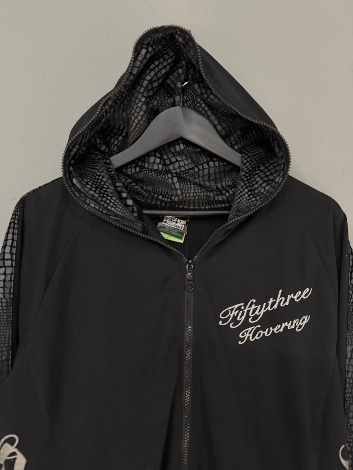 skull cubic python line hood zip-up 상품이미지7