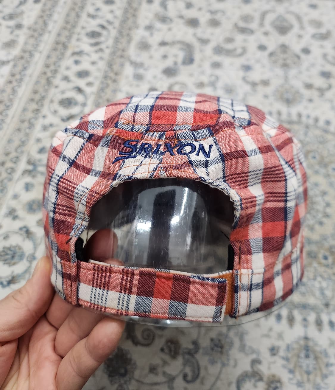 SRIXON 스릭슨 체크무늬 골프 모자 F 상품이미지4