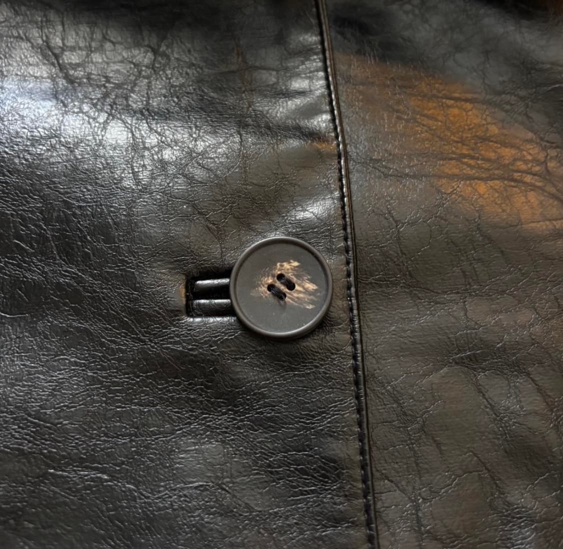 리바이스 레더 카코트 black L 상품이미지5