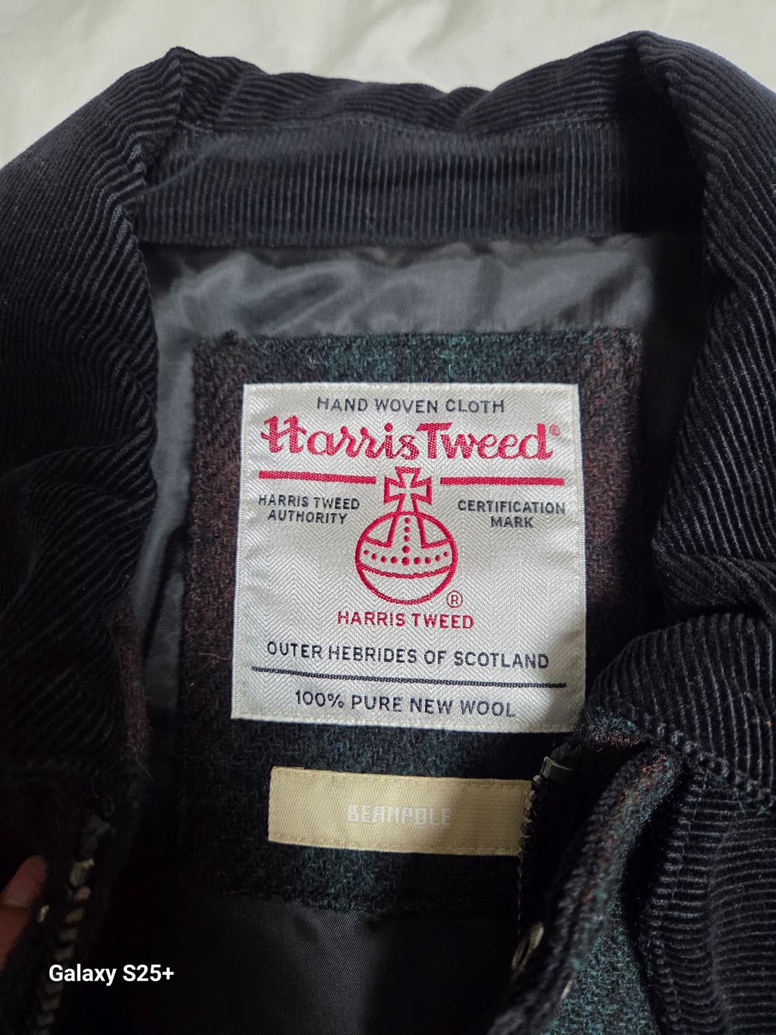 빈폴 헤링본 모 코트 (Harris Tweed, XL) 상품이미지3