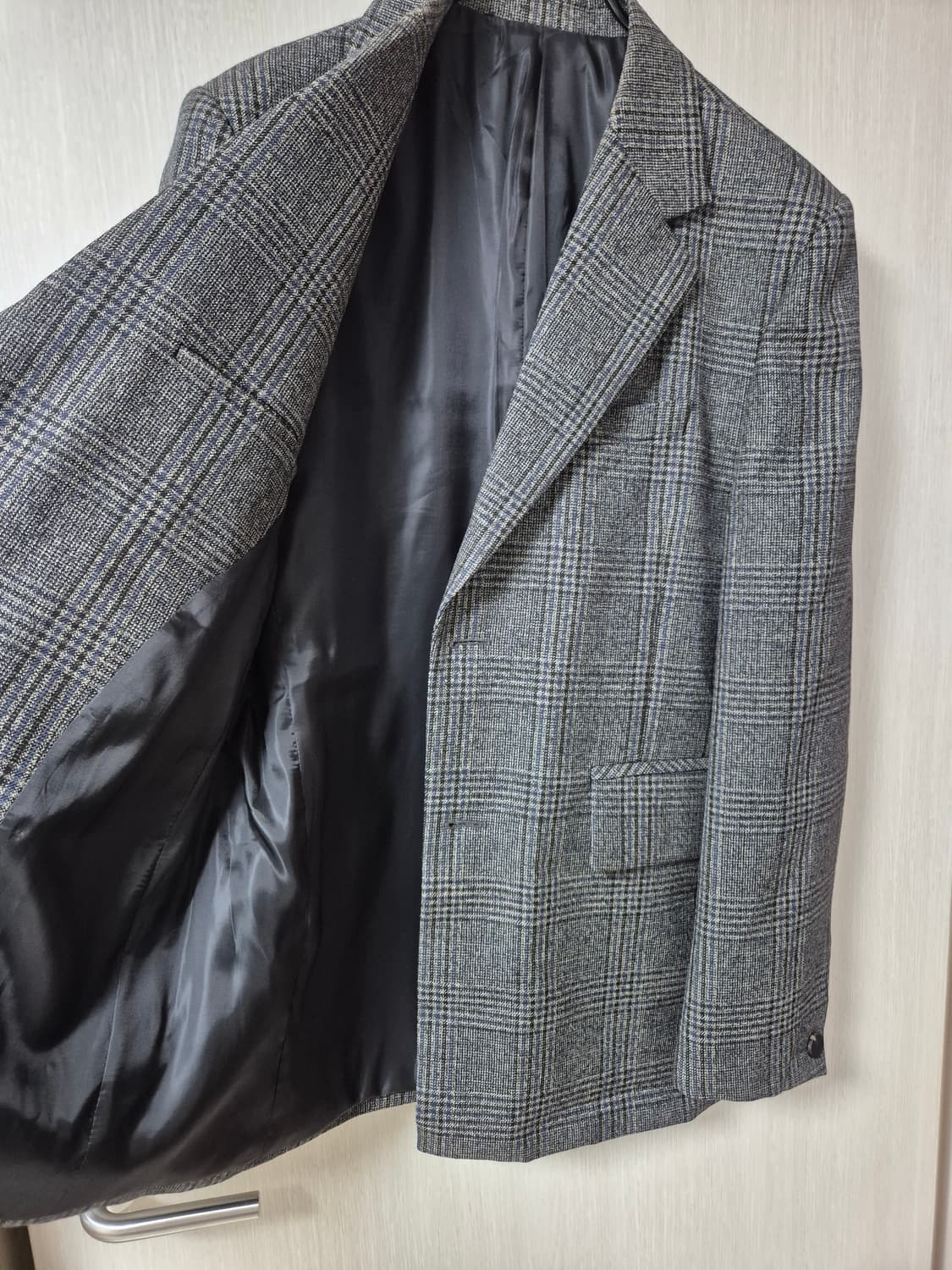 23FW 우영미 메인체크 자켓  48 (100) 울자켓 상품이미지5