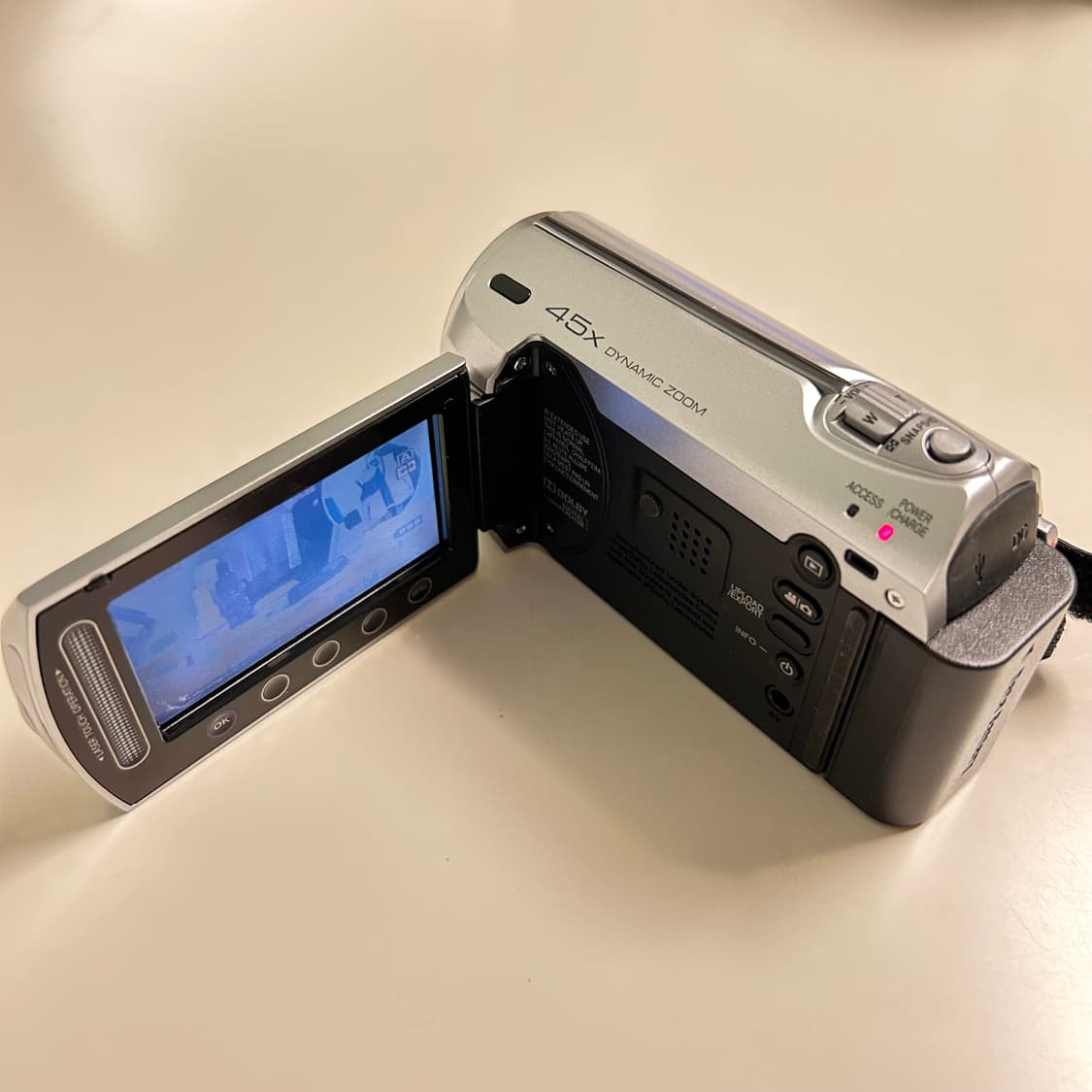 풀박) Jvc ms213 빈티지 캠코더 실버 희귀 상품이미지2