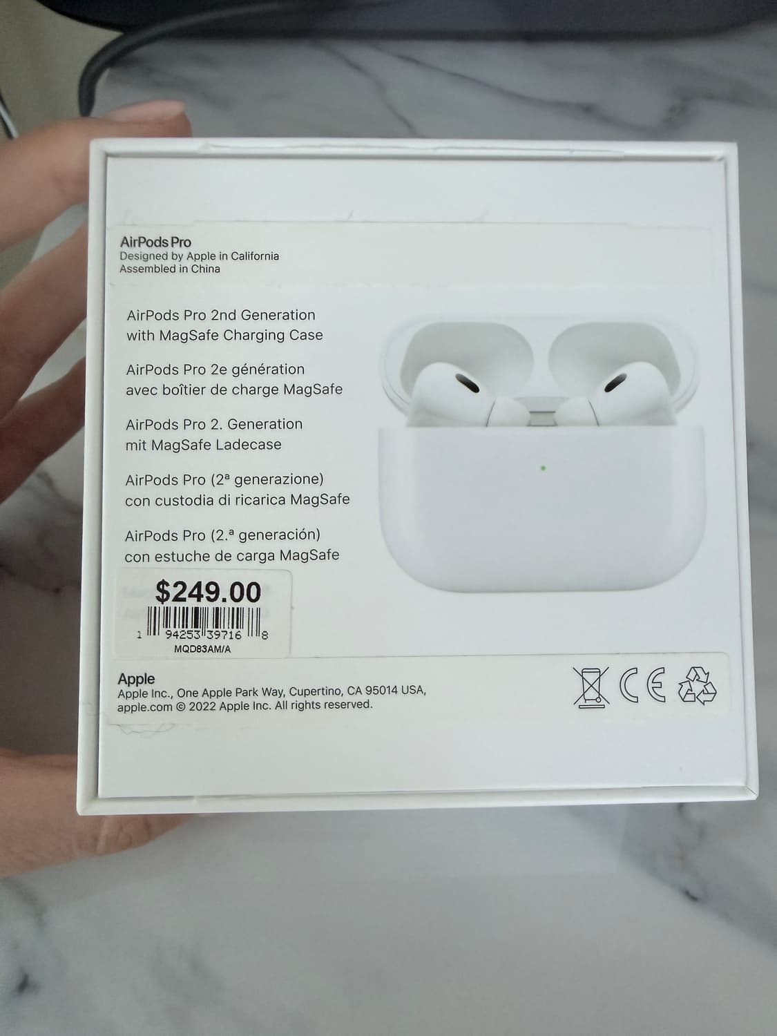 에어팟 프로 2세대 미사용 풀구성/박스 상품이미지7