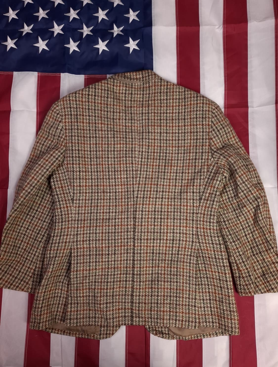 80's 영국제조 해리스트위드 울 블레이져 상품이미지9