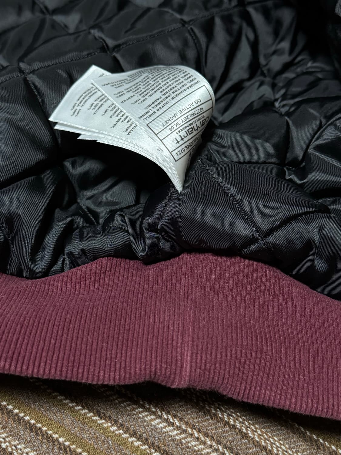 칼하트윕 OG 액티브 자켓 말벡 <M> 상품이미지6