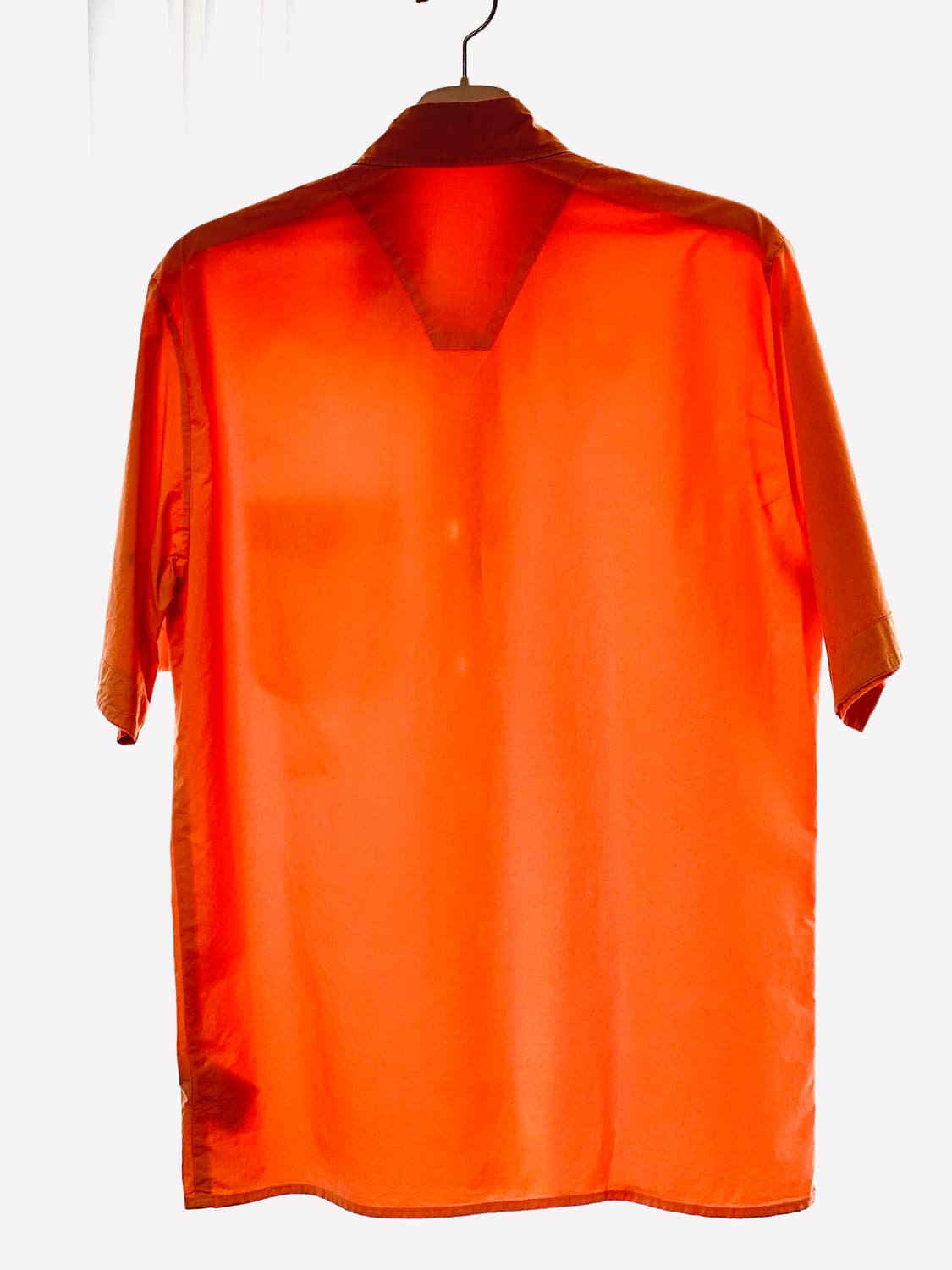 스톤아일랜드 반팔 포켓 남방 셔츠 오렌지 100 L 상품이미지7