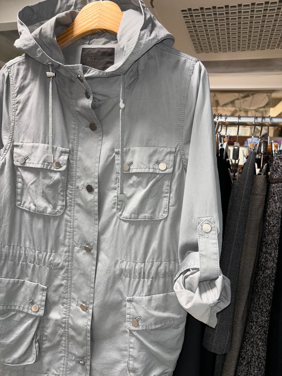 Kiyoko takase 후드 사파리 자켓 상품이미지4