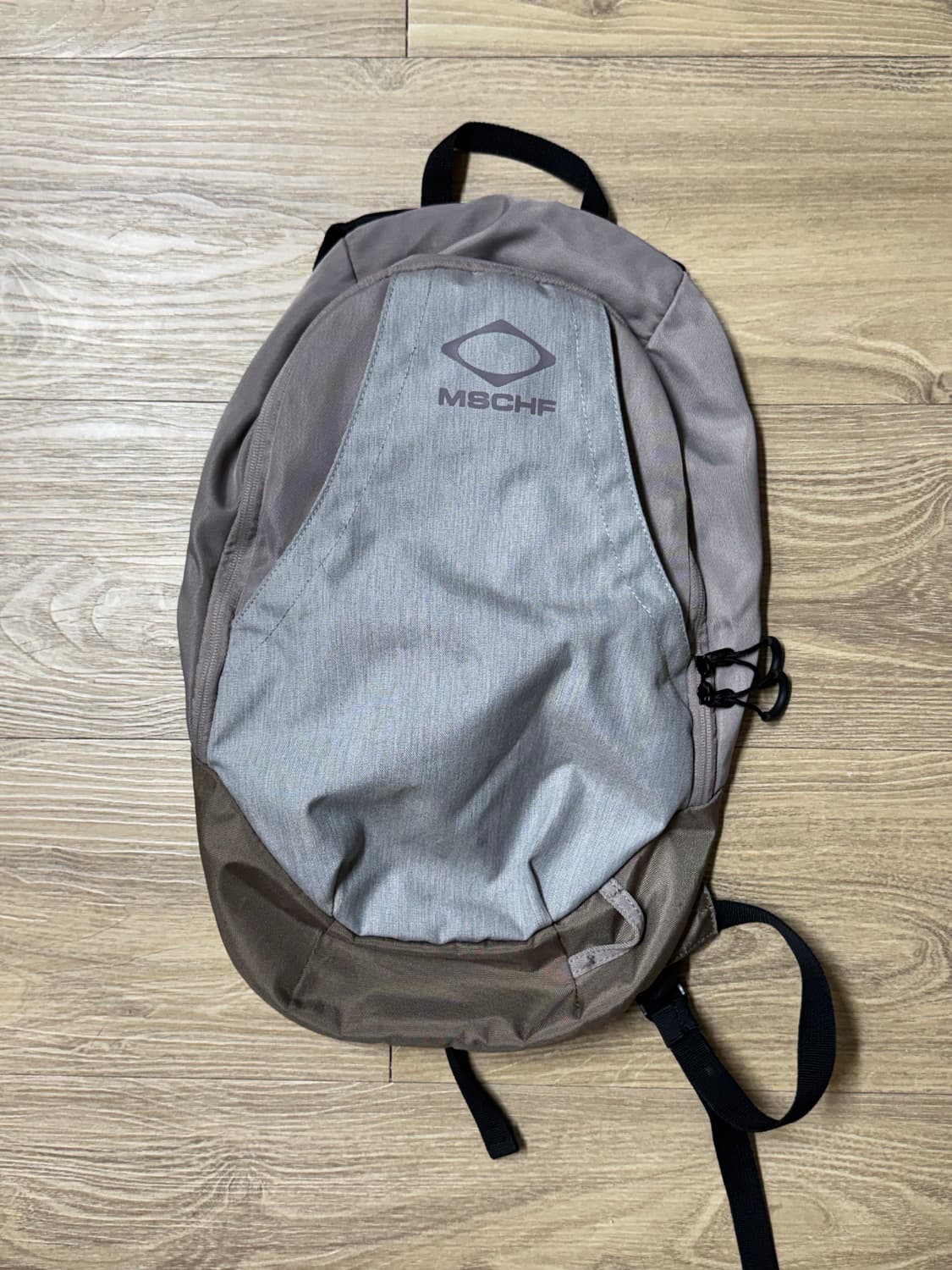 미스치프 롬버스 백팩 핑크그레이 상품이미지1