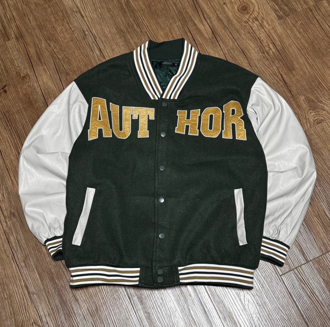 CHIP CLIP 오버핏 바시티 자켓 상품이미지2