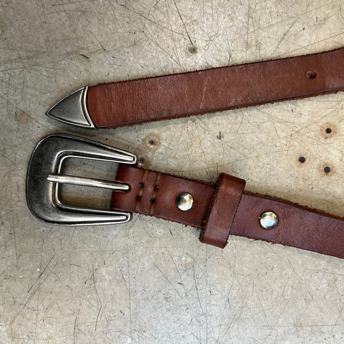 빈티지 콘초 웨스턴 벨트 상품이미지4